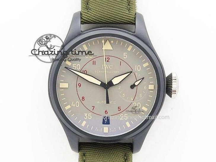 MIROTIME 0201 Da Vinci IW356601 SS TW 1:1 Best Edition Blue Dial On Black Leather Strap A Durable 7239